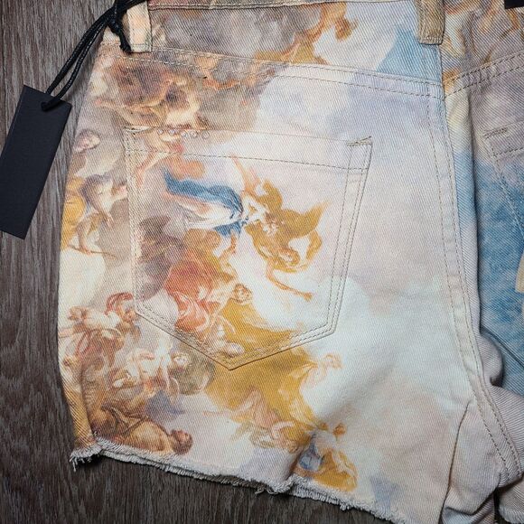 NWT Blank NYC The Barrow Vintage High Rise Short Women's Size 26 Vatican Angels - Picture 8 of 11